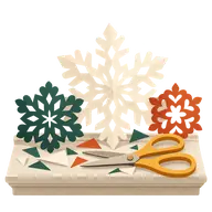 Make Cut-Out Snowflakes Day