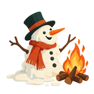 Snowman Burning Day