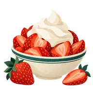 National Strawberries and Cream Day